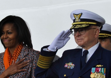 Michelle Obama at Stratton Commissioning