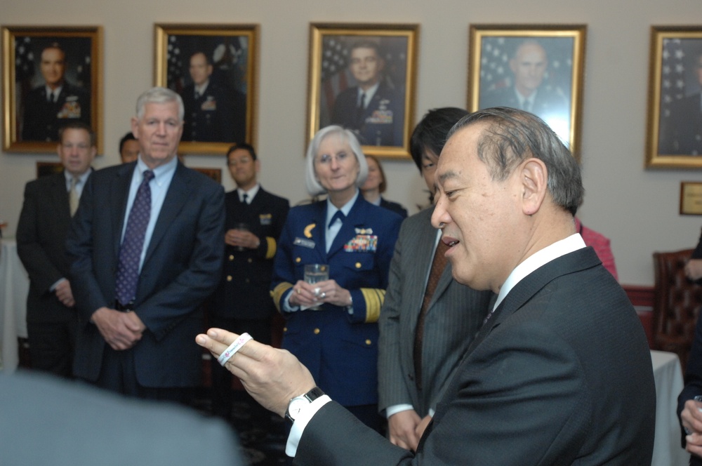 Cherry Tree Planting Ceremony