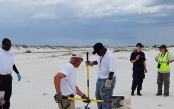 Fort Pickens cleanup operations