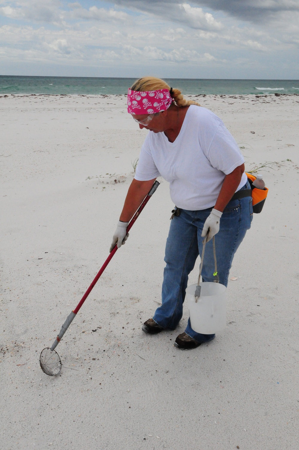 Fort Pickens cleanup operations