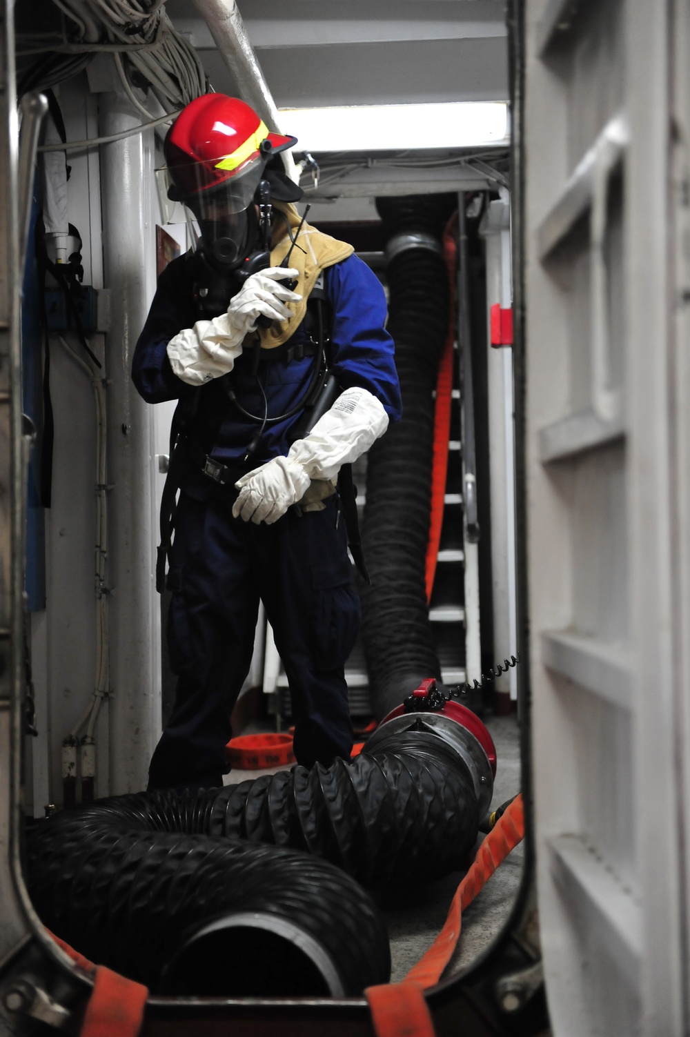 CGC Eagle crew conduct training