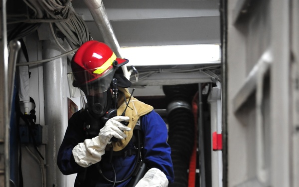 CGC Eagle crew conduct training