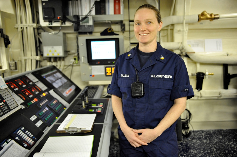 Coast Guard Cutter Stratton Commissioning ceremony