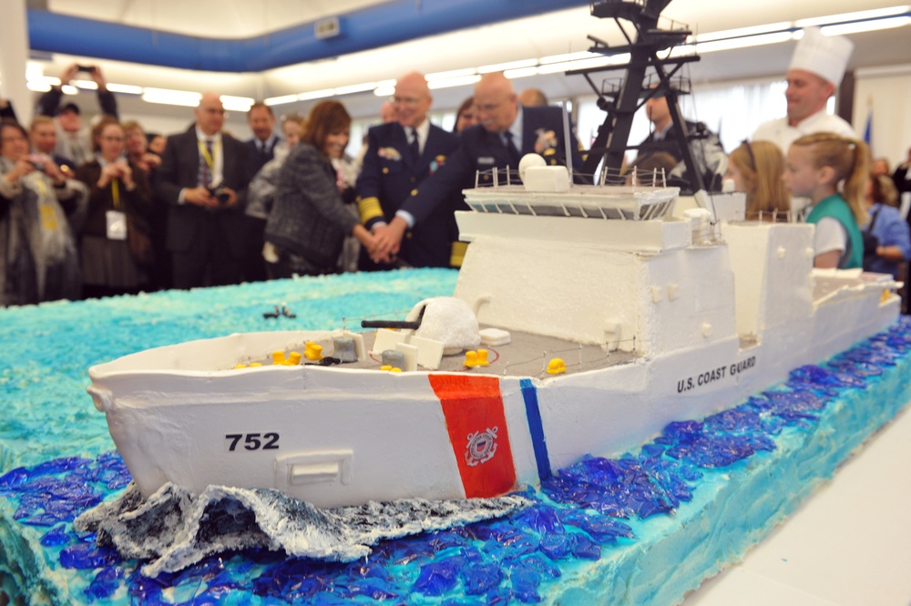 Coast Guard Cutter Stratton Commissioning ceremony