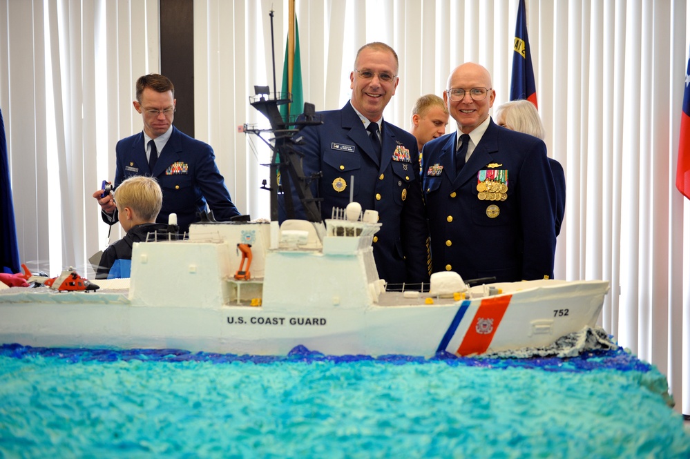 Coast Guard Cutter Stratton Commissioning ceremony