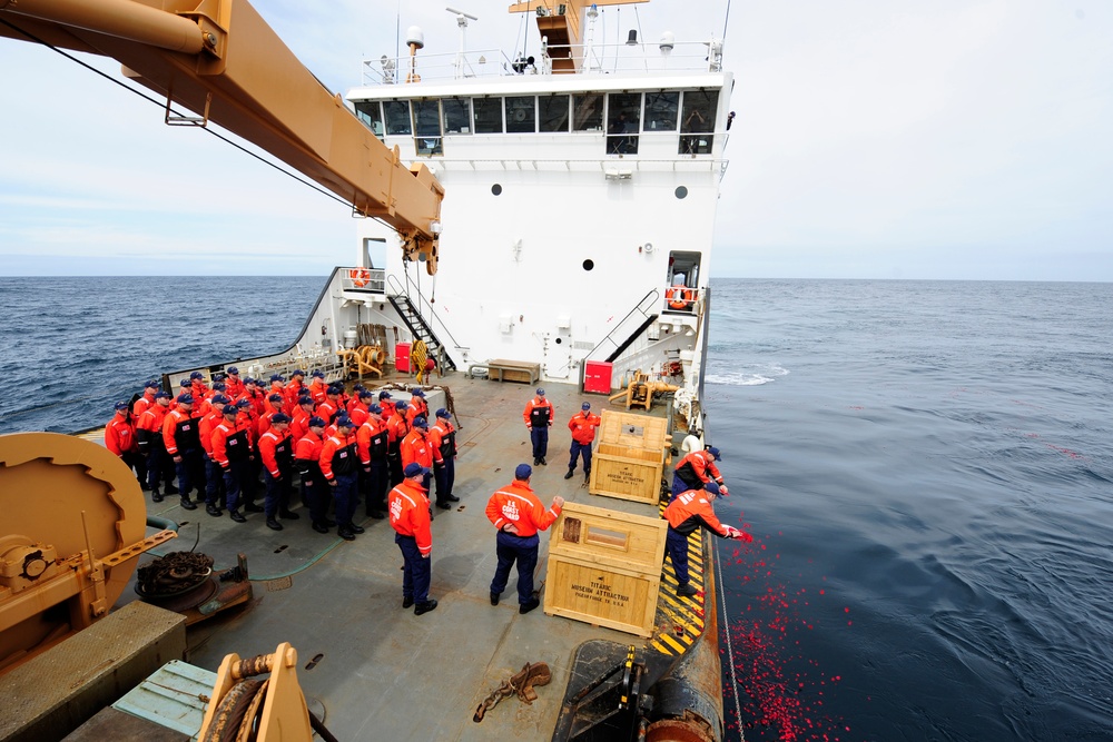 Juniper Titanic ceremony