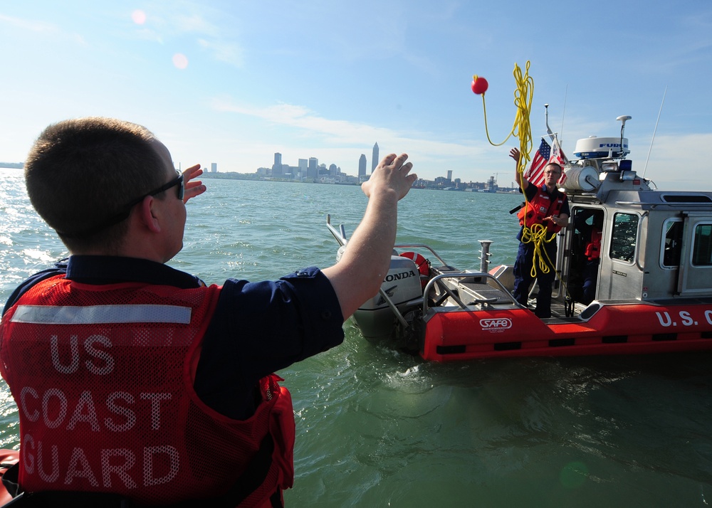 STA Cleveland Harbor training