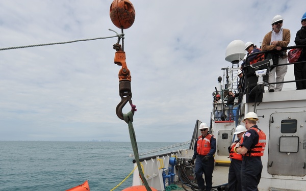 VOSS Deployment aboard EPA Vessel