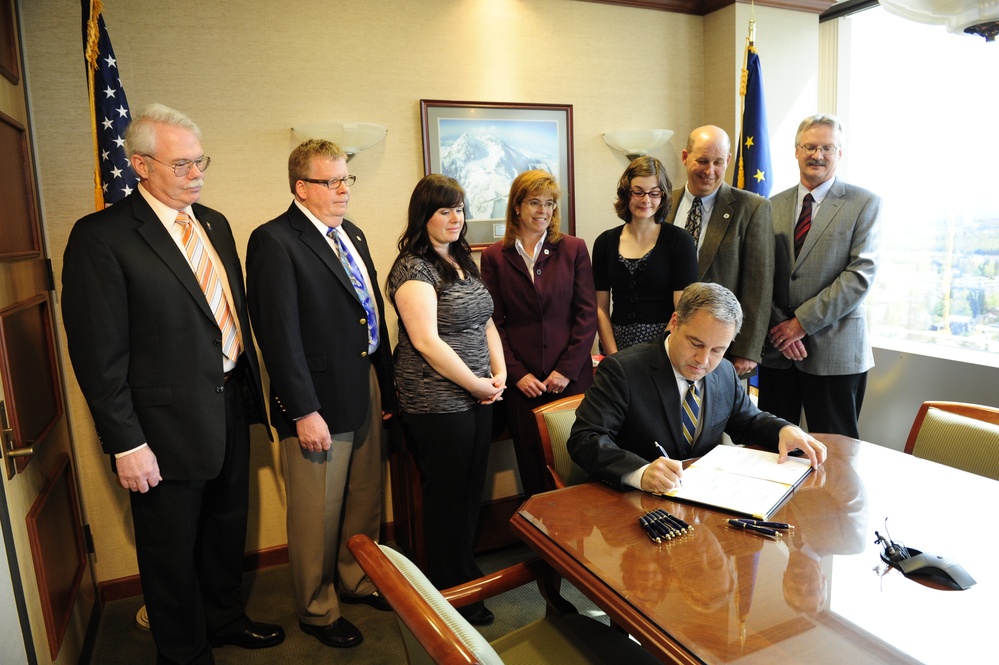 Alaska Governor signs HB301 in to law