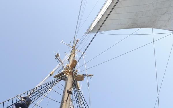 Underway on the Eagle day 3