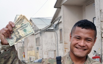 Guam Guardsman raises money for typhoon relief
