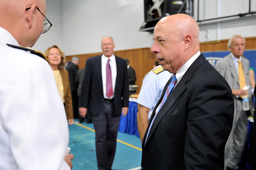 Vice Adm. Brian Salerno's retirement ceremony