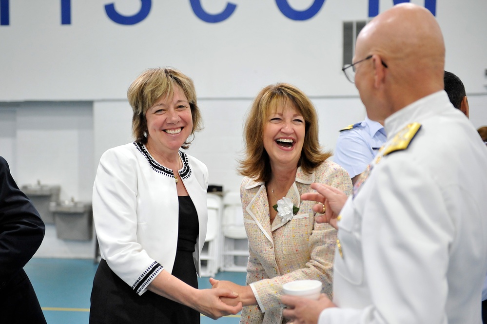 Vice Adm. Brian Salerno's retirement ceremony