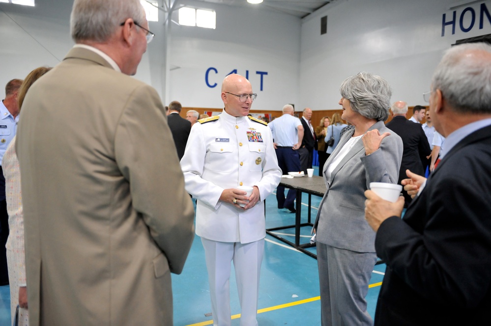 Vice Adm. Brian Salerno's retirement ceremony