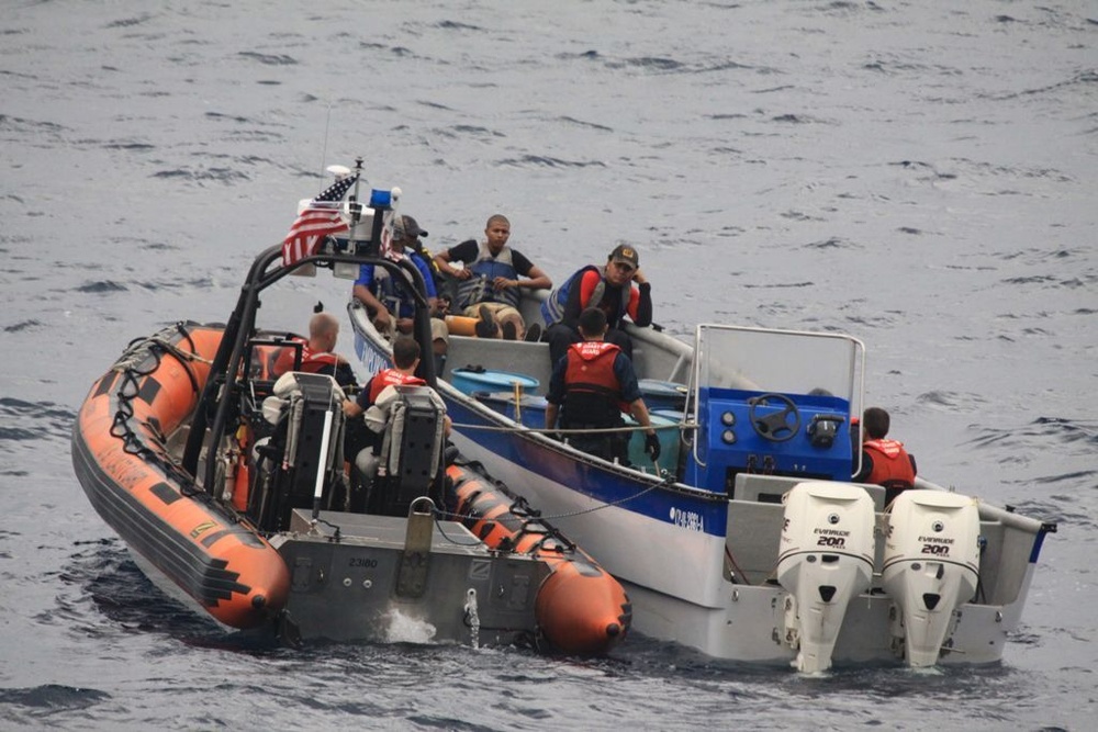 DVIDS - Images - USCGC Sherman interdicts suspected drug smugglers