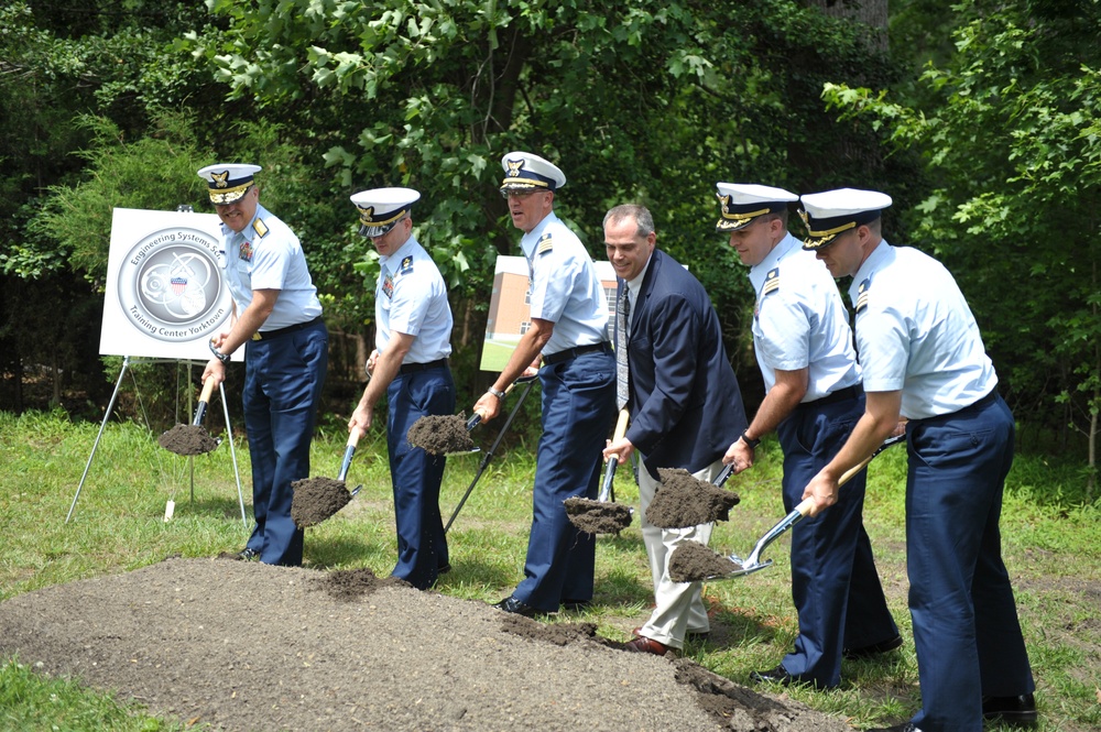 Coast Guard conducts groundbreaking ceremon