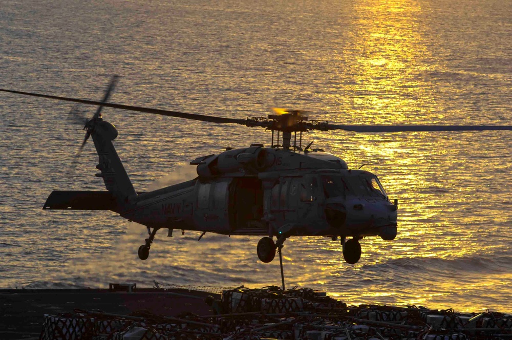 USS Harry S. Truman replenishment