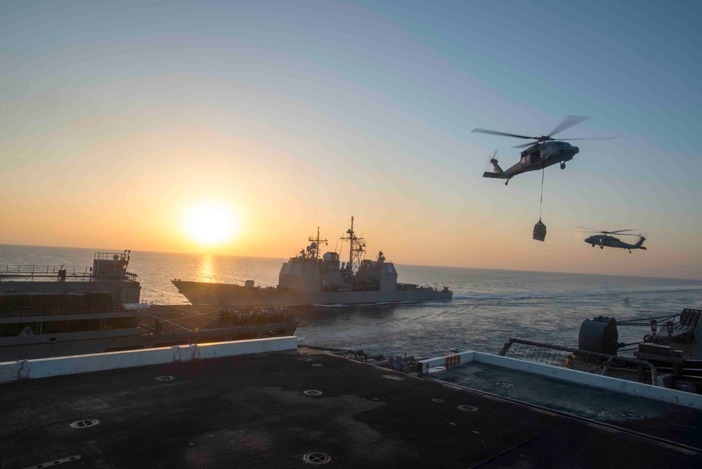 USS Harry S. Truman replenishment