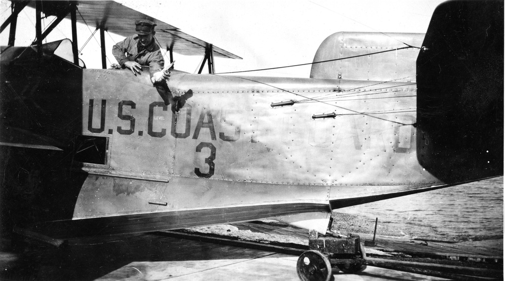 Loening OL-5 with Pigeons