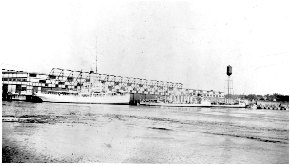 Patrol vessels at Stapleton