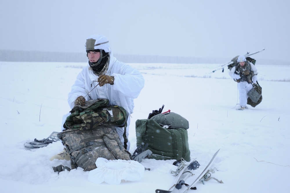 DVIDS - News - Spartan paratroopers jump in arctic gear