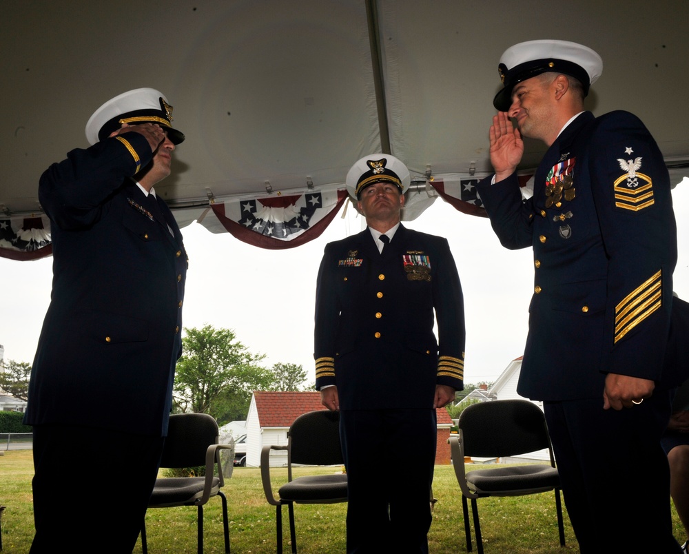 Change of command ceremony