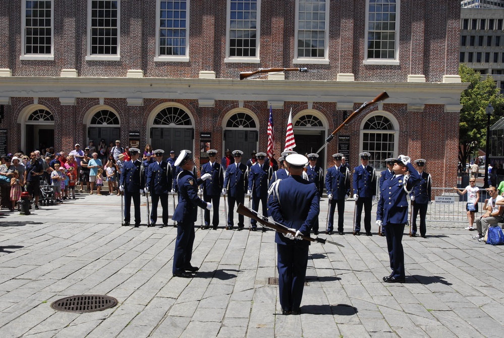 Coast Guard Silent Drill Team