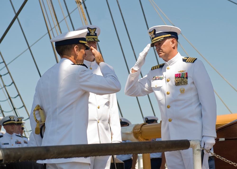 Coast Guard Cutter Eagle change of command
