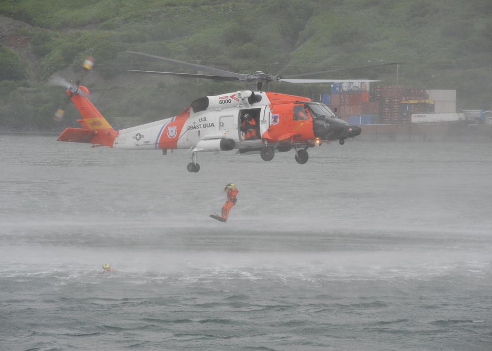 Air Station Koiak search and rescue demonstarion