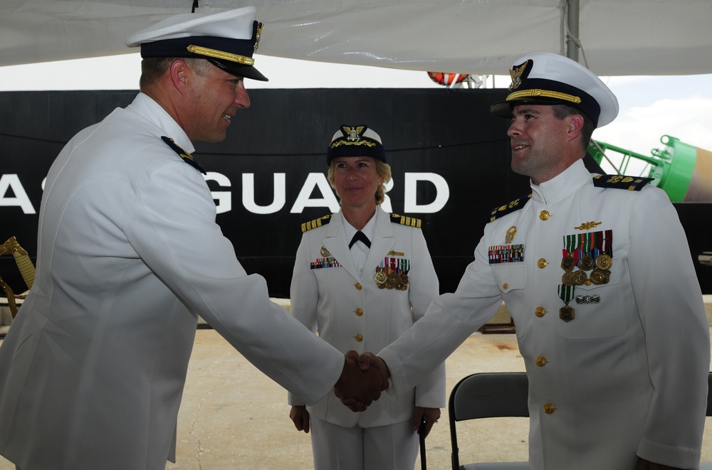 Coast Guard Cutter Joshua Appleby change of command