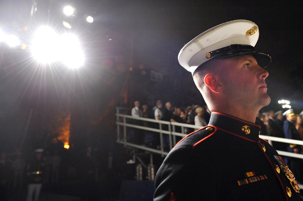 Evening parade visit