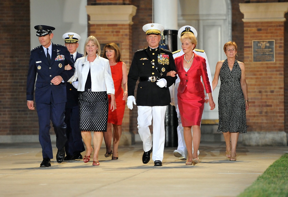 Evening parade visit