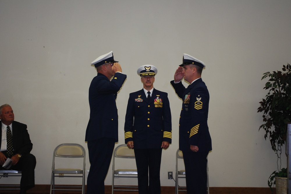 CGC Cimarron change of command