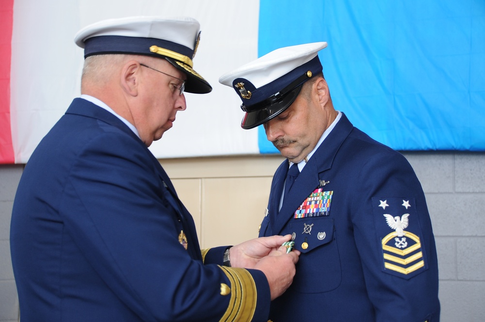 Master Chief Petty Officer John E. Dunn retirement ceremony
