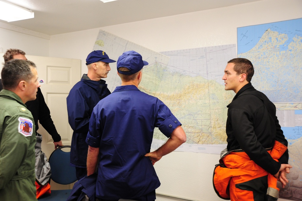 FOL Barrow admirals' visit