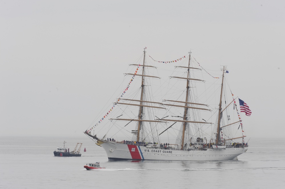 Eagle arrives in Portland