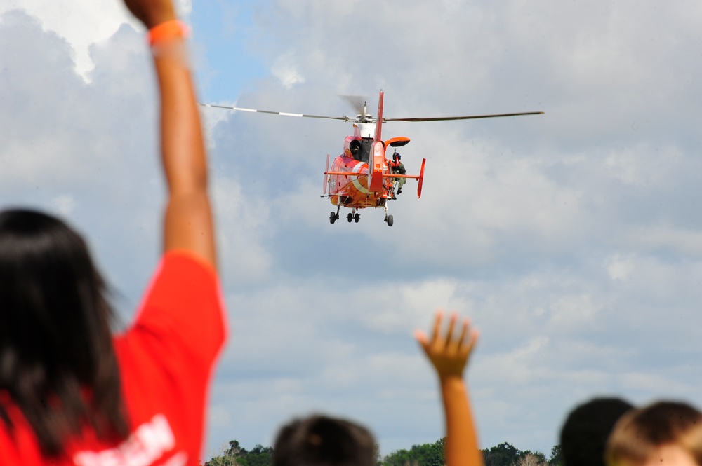 Coast Guard Air Station New Orleans search and rescue demonstration