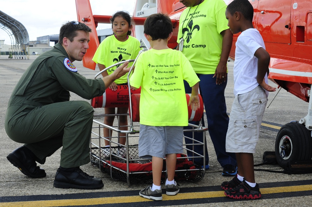 Coast Guard Air Station New Orleans search and rescue demonstration