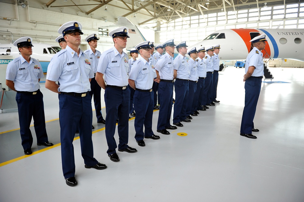 Change of watch ceremony