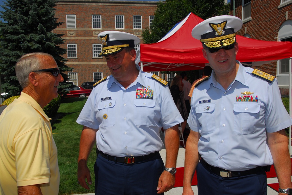 Walk of Coast Guard History dedication