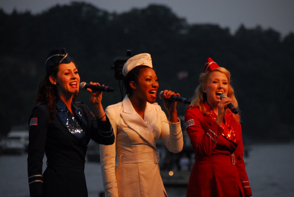 Liberty Belles perform at Coast Guard Festival