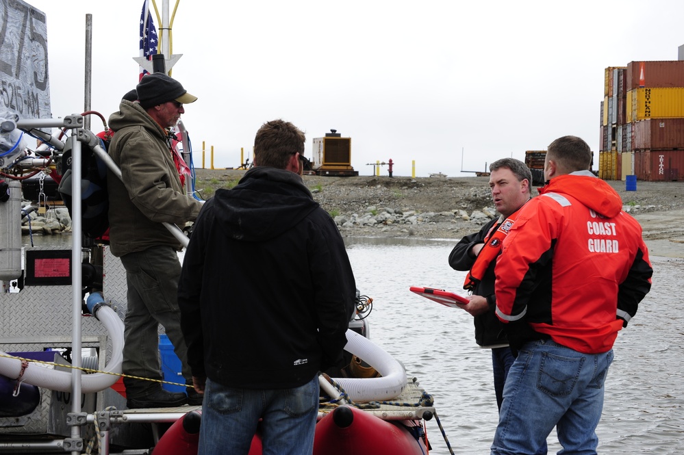 Nome Gold Dredge Safety Examinations