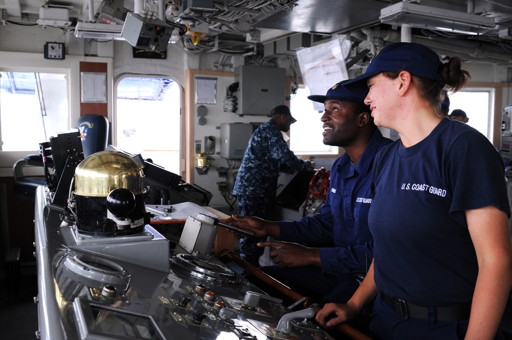 Tailored Ship's Training Availability aboard Coast Guard Cutter Sherman