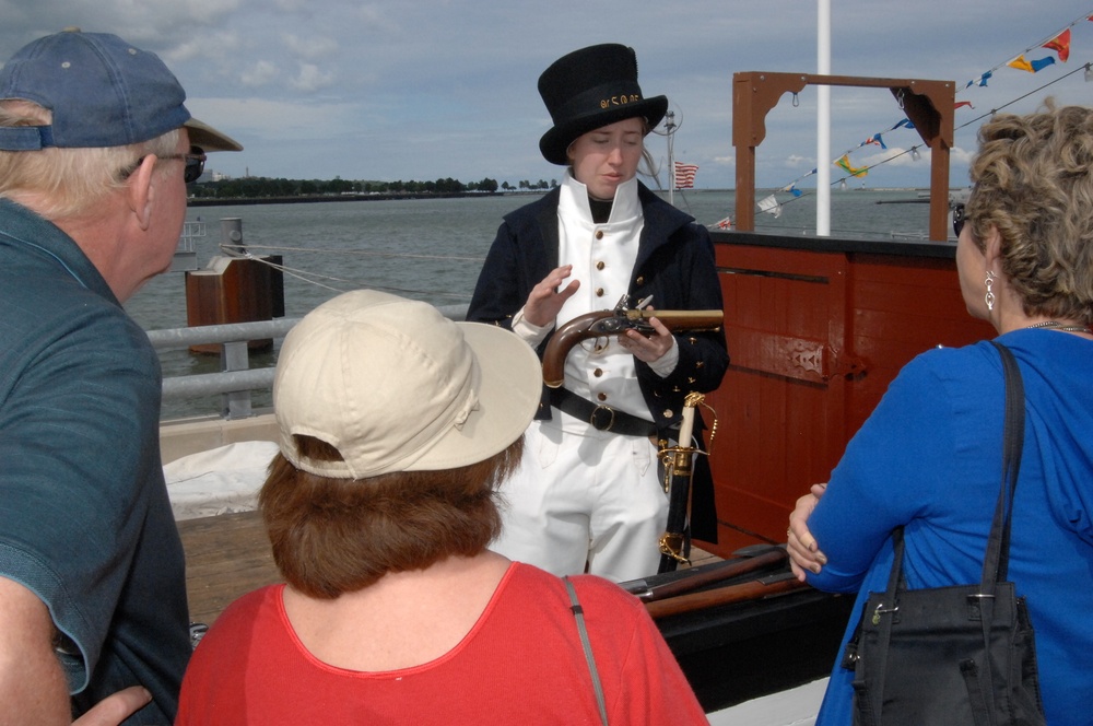 Coast Guard reenacts life aboard revenue cutters during War of 1812