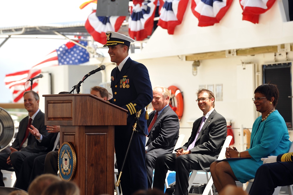 Coast Guard Cutter Richard Etheridge Commissioning Ceremony