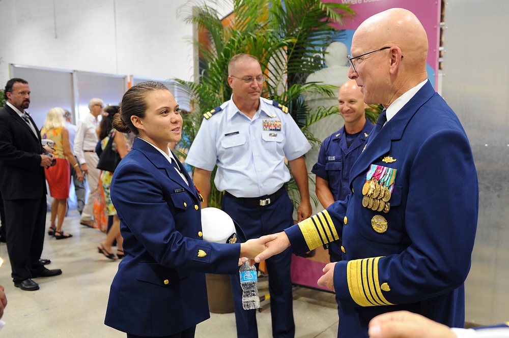 Coast Guard Cutter Richard Etheridge Commissioning Ceremony