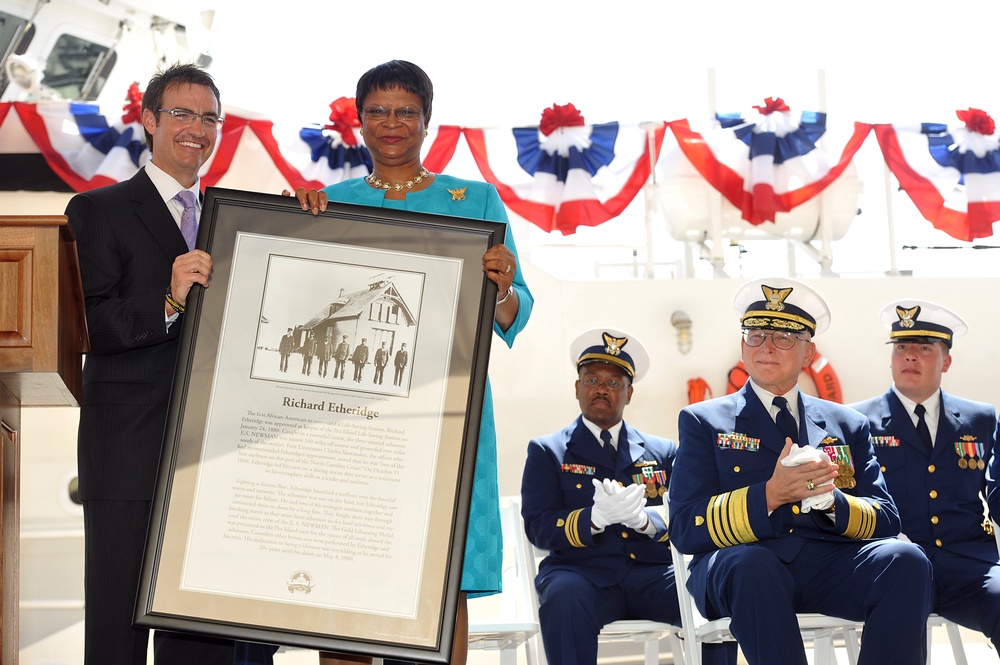 Coast Guard Cutter Richard Etheridge Commissioning Ceremony