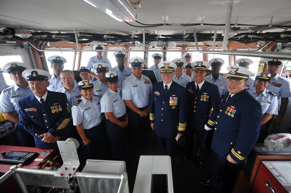 Coast Guard Cutter Richard Etheridge Commissioning Ceremony