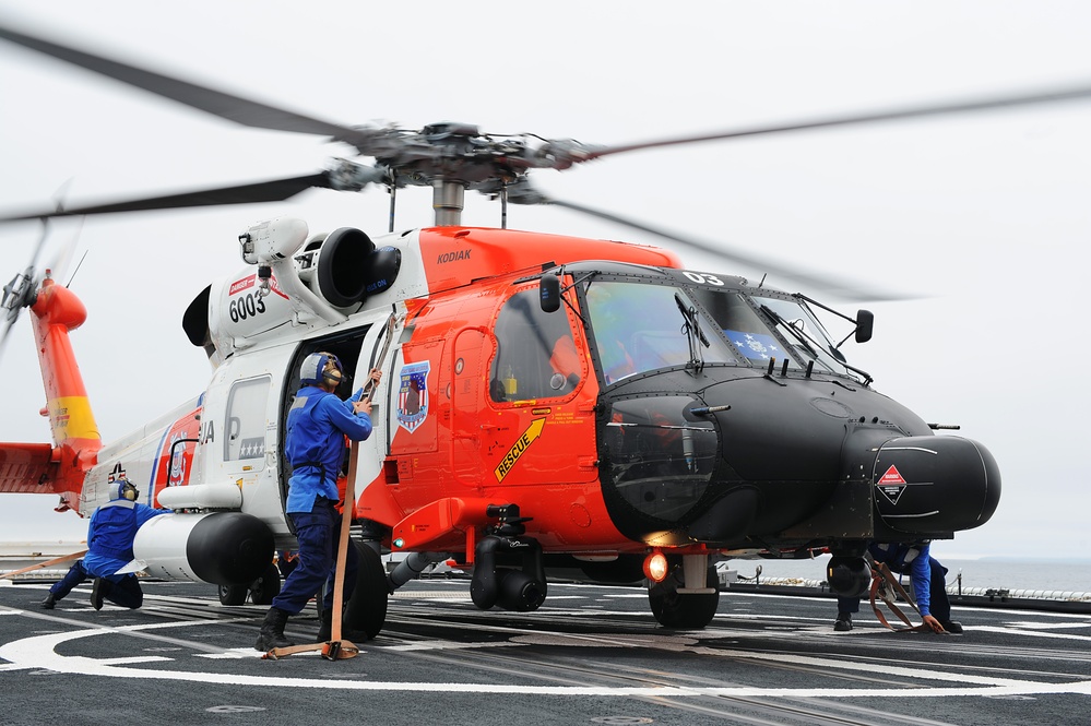 Coast Guard unit visits in Alaska