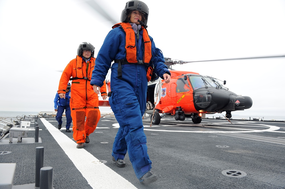 Coast Guard unit visits in Alaska